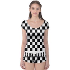 Chess  Boyleg Leotard 