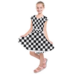 Chess  Kids  Short Sleeve Dress