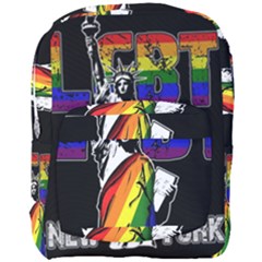 Lgbt New York Full Print Backpack by Valentinaart