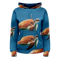 Sea Turtle Women s Pullover Hoodie by Valentinaart