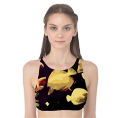 Tropical Fish Tank Bikini Top by Valentinaart