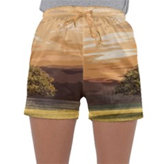 Landscape Sleepwear Shorts