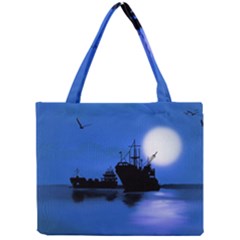 Open Sea Mini Tote Bag by Valentinaart