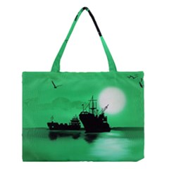 Open Sea Medium Tote Bag by Valentinaart