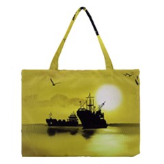 Open Sea Medium Tote Bag by Valentinaart