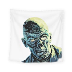 Zombie Square Tapestry (small) by Valentinaart