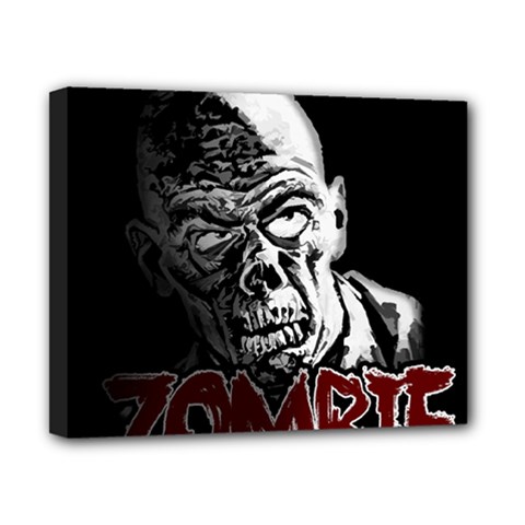 Zombie Canvas 10  X 8  by Valentinaart