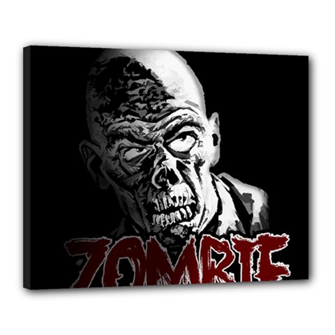 Zombie Canvas 20  X 16 