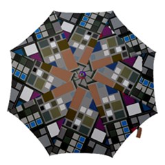 Abstract Composition Hook Handle Umbrellas (medium)