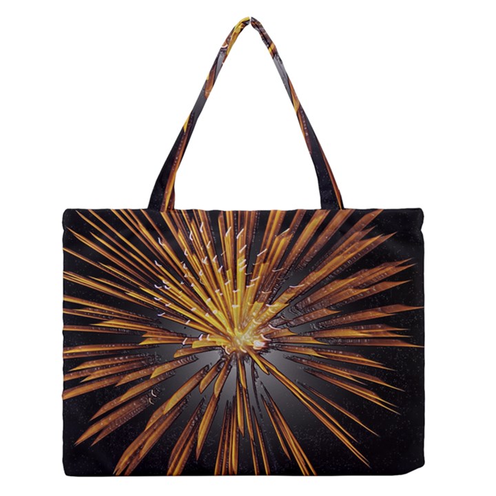 Pyrotechnics Thirty Eight Zipper Medium Tote Bag