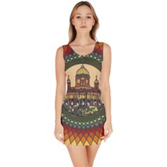 Building Mandala Palace Bodycon Dress