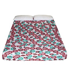 Multicolor Graphic Pattern Fitted Sheet (california King Size) by dflcprints
