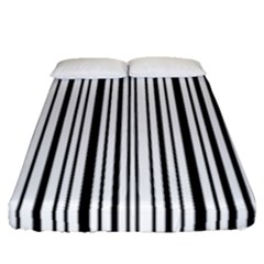 Barcode Fitted Sheet (queen Size) by stockimagefolio1