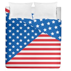 Usa Flag Duvet Cover Double Side (queen Size) by stockimagefolio1