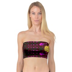 Roses In The Air For Happy Feelings Bandeau Top