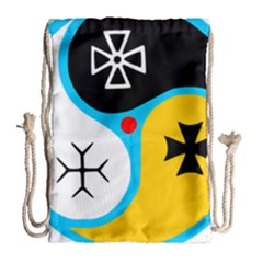 Assianism Symbol Drawstring Bag (large) by abbeyz71