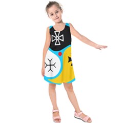 Assianism Symbol Kids  Sleeveless Dress by abbeyz71