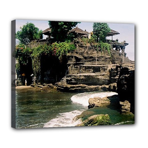 Tanah Lot Bali Indonesia Deluxe Canvas 24  X 20  