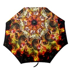 Fire Tiger Folding Umbrellas