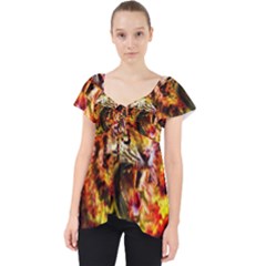 Fire Tiger Dolly Top by stockimagefolio1