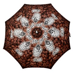 Coffee First, Ok Straight Umbrellas by stockimagefolio1