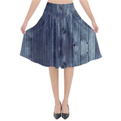 Grey Fence 2 Flared Midi Skirt by trendistuff