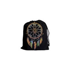 Dreamcatcher  Drawstring Pouches (xs)  by Valentinaart