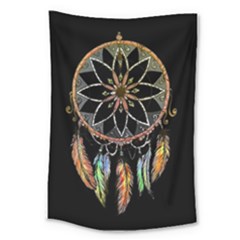 Dreamcatcher  Large Tapestry by Valentinaart