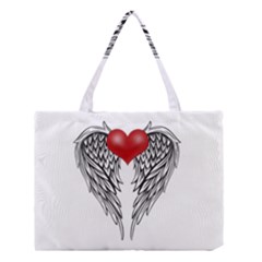 Angel Heart Tattoo Medium Tote Bag