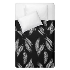 Feather Pattern Duvet Cover Double Side (single Size) by Valentinaart