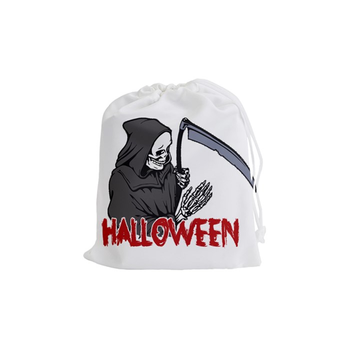 Death - Halloween Drawstring Pouches (Medium) 