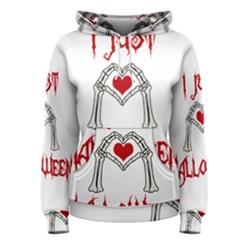 I Just Love Halloween Women s Pullover Hoodie by Valentinaart