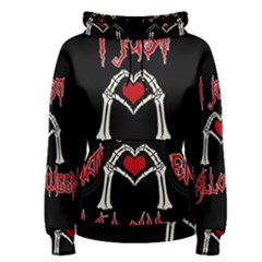 I Just Love Halloween Women s Pullover Hoodie by Valentinaart