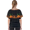 Halloween V-Neck Dolman Drape Top View2