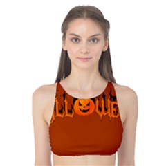 Halloween Tank Bikini Top by Valentinaart