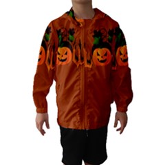 Halloween Hooded Wind Breaker (kids) by Valentinaart