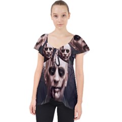 Zombie Dolly Top by Valentinaart