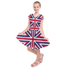 Alternatively Mega British America Kids  Short Sleeve Dress