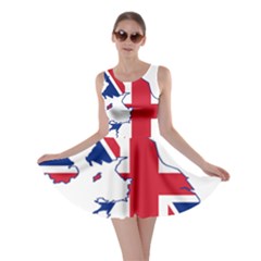 Britain Flag England Nations Skater Dress