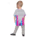 Building Polka City Rainbow Kids Raglan Tee View2