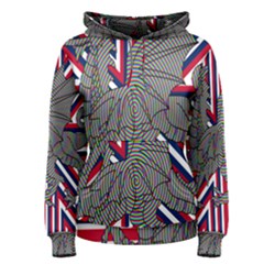 Alternatively Mega British America Dragon Illustration Women s Pullover Hoodie by Mariart