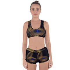 Wondrous Trajectorie Illustrated Line Light Black Racerback Boyleg Bikini Set by Mariart