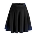 Colorful Light Ray Border Animation Loop Blue Motion Background Space High Waist Skirt View1