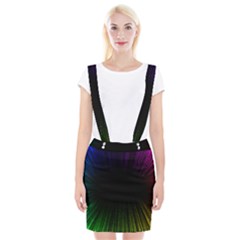 Colorful Light Ray Border Animation Loop Rainbow Motion Background Space Braces Suspender Skirt by Mariart