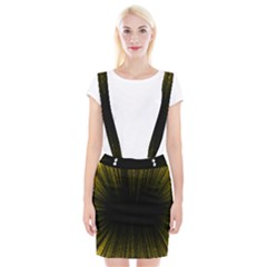 Colorful Light Ray Border Animation Loop Yellow Braces Suspender Skirt by Mariart