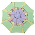 Golden Spiral Logarithmic Color Straight Umbrellas View1