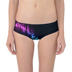 Illustration Light Space Rainbow Classic Bikini Bottoms