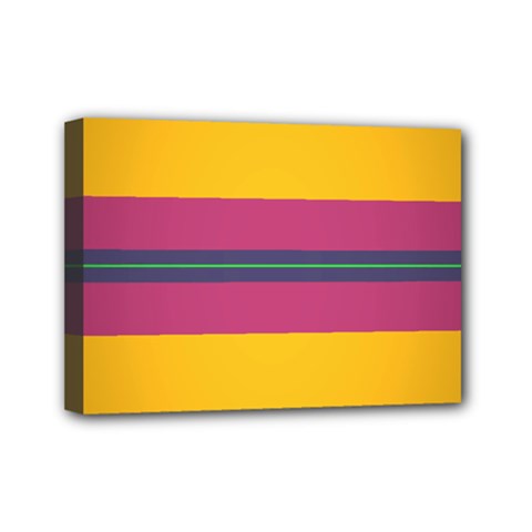 Layer Retro Colorful Transition Pack Alpha Channel Motion Line Mini Canvas 7  X 5  by Mariart