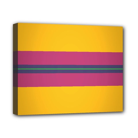 Layer Retro Colorful Transition Pack Alpha Channel Motion Line Canvas 10  X 8  by Mariart