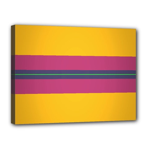 Layer Retro Colorful Transition Pack Alpha Channel Motion Line Canvas 16  X 12  by Mariart